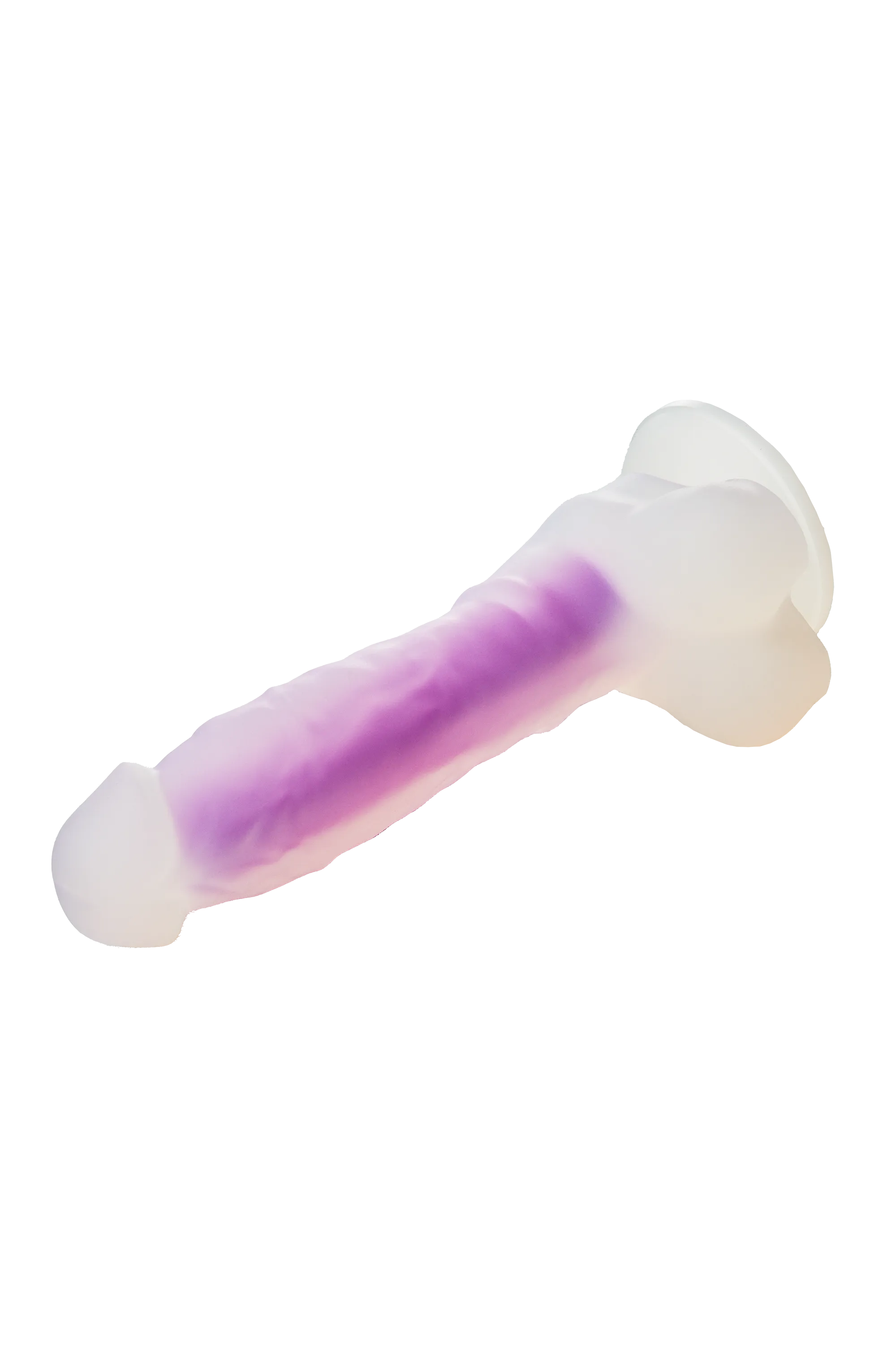 Неоновий фалоімітатор DreamToys Radiant, 19 см (синій)