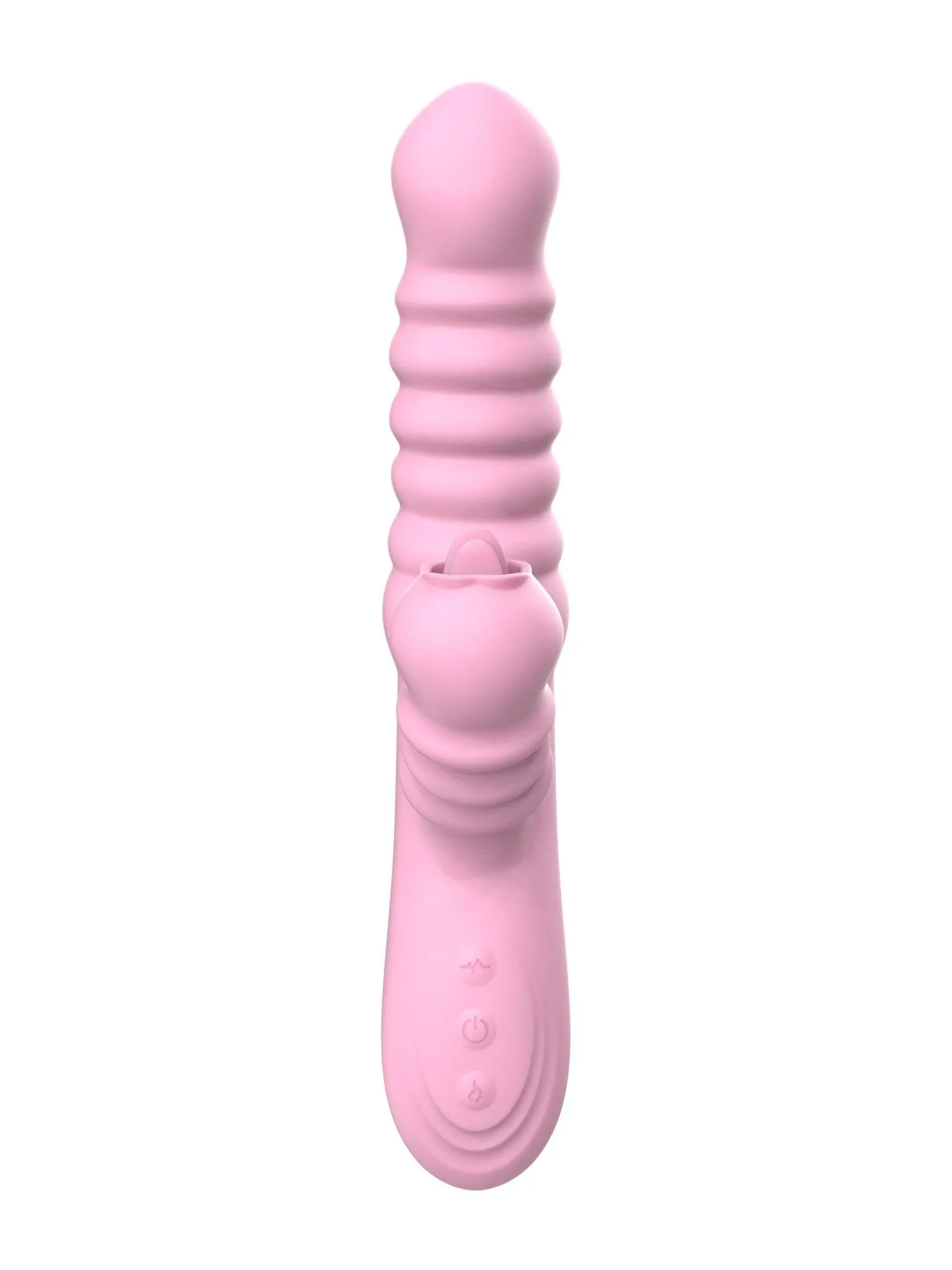 Вібратор B-Series Lyla Vibrating Spear USB, 21 см (рожевий)