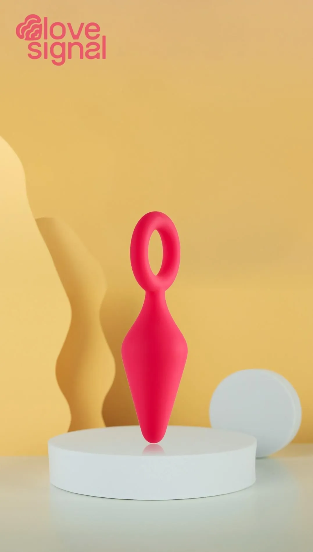 Анальна пробка Dream Toys Soft Start Plug, 9 см (рожевий)