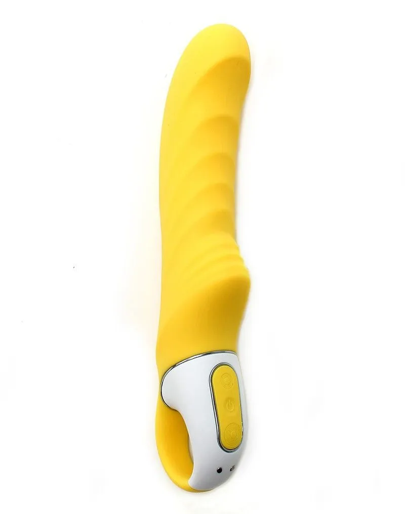Вібратор Satisfyer Yummy Sunshine, 22.5 см (жовтий)