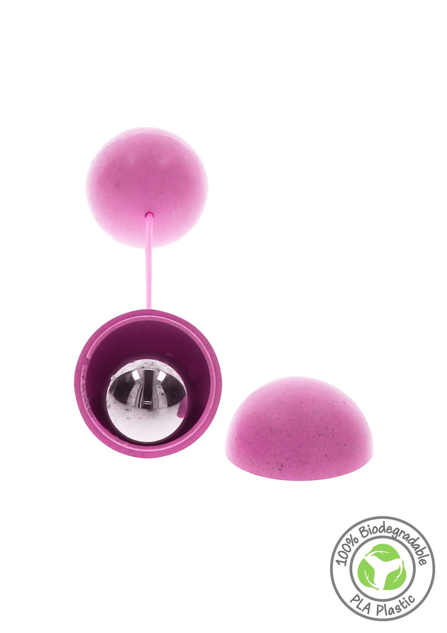 Вагинальные шарики Fuck Green Sphere Balls, 3,2 см (розовый)