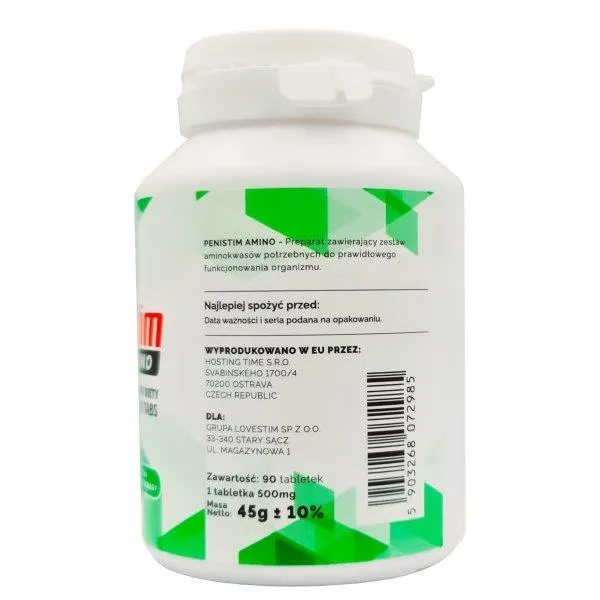Капсулы для увеличения пениса LoveStim Penistim Amino, 90 капсул