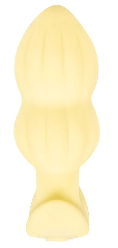 Анальная пробка Cuties Mini Butt Plug, 8 см (желтый)
