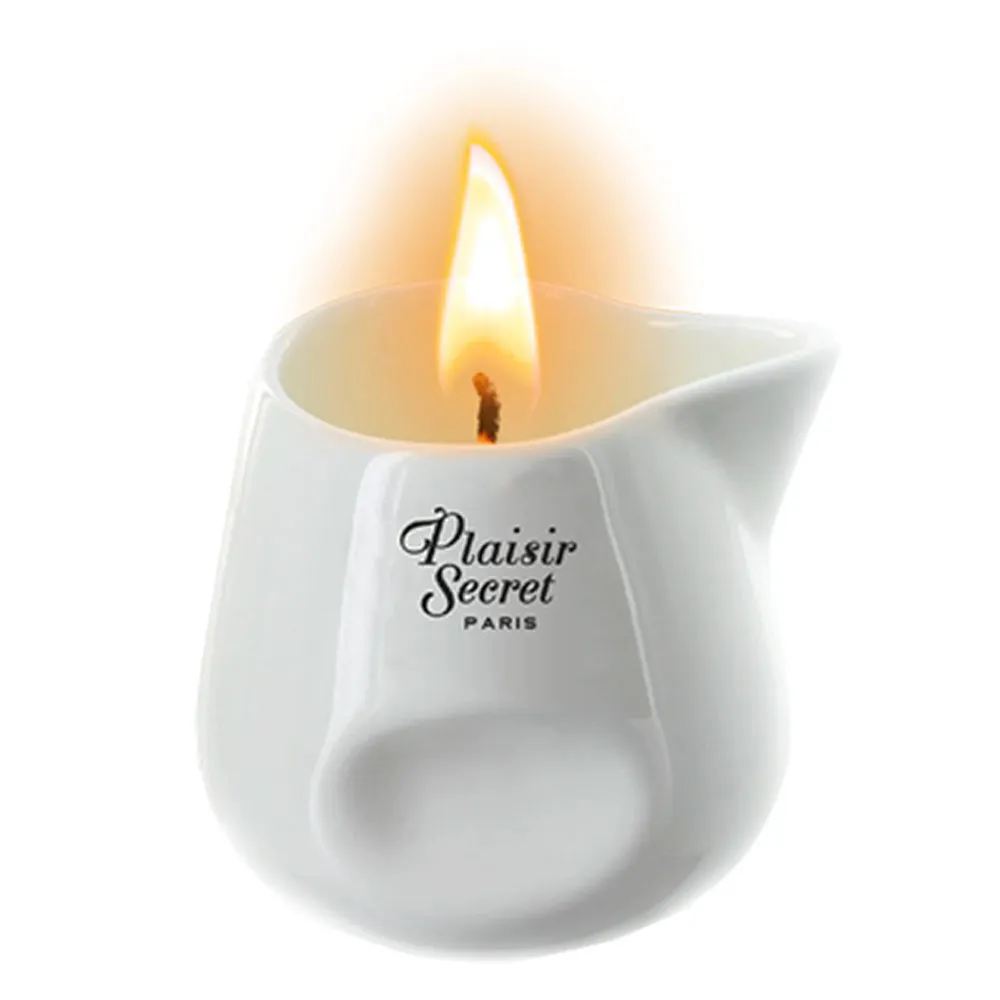 Plaisire Secret Bubble Gum - Świeca do masażu, Przezroczysty, Bubblegum, 80 ml
