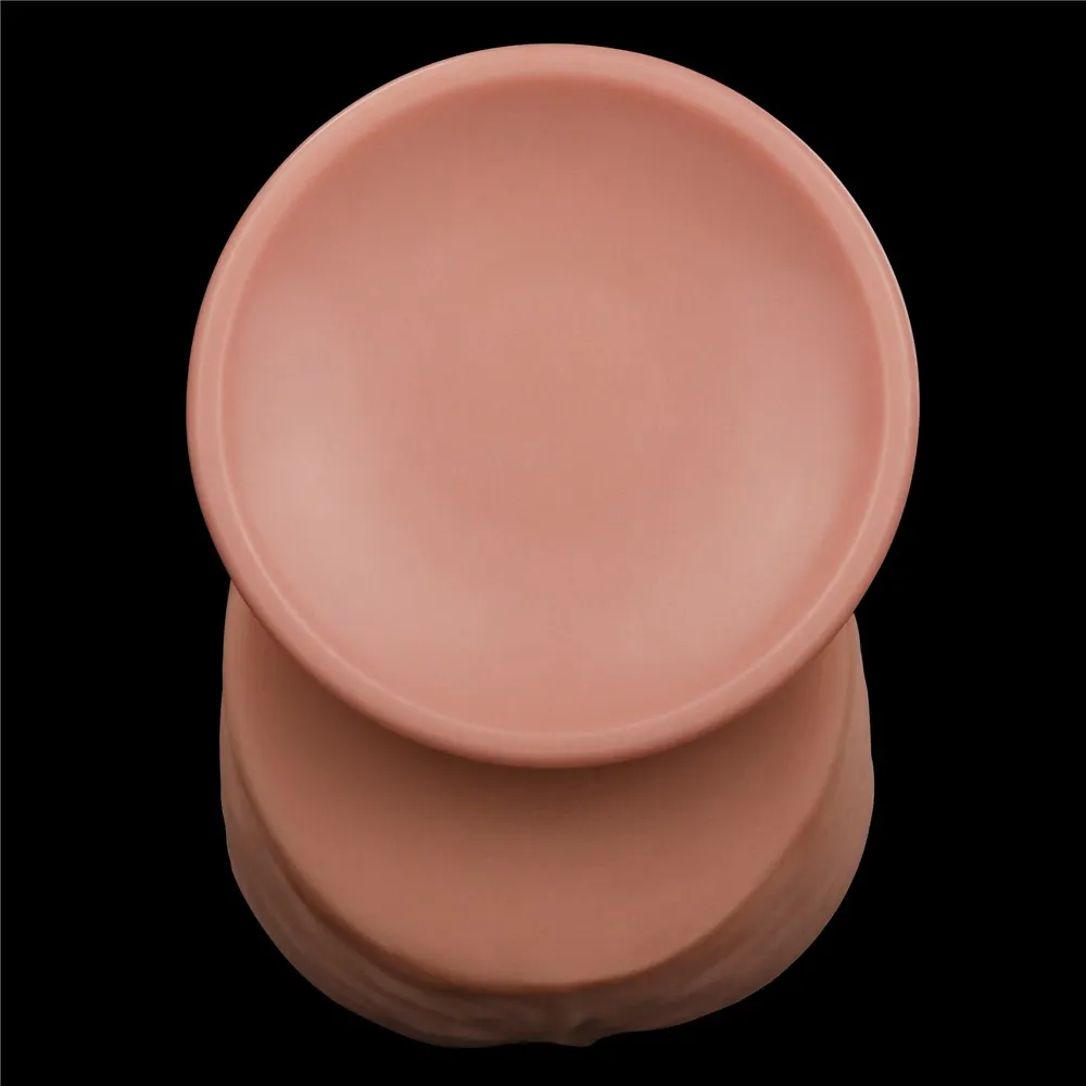 Фаллоимитатор LoveToy Sliding-Skin Dual Layer Dong King Sized, 31 см (телесный)