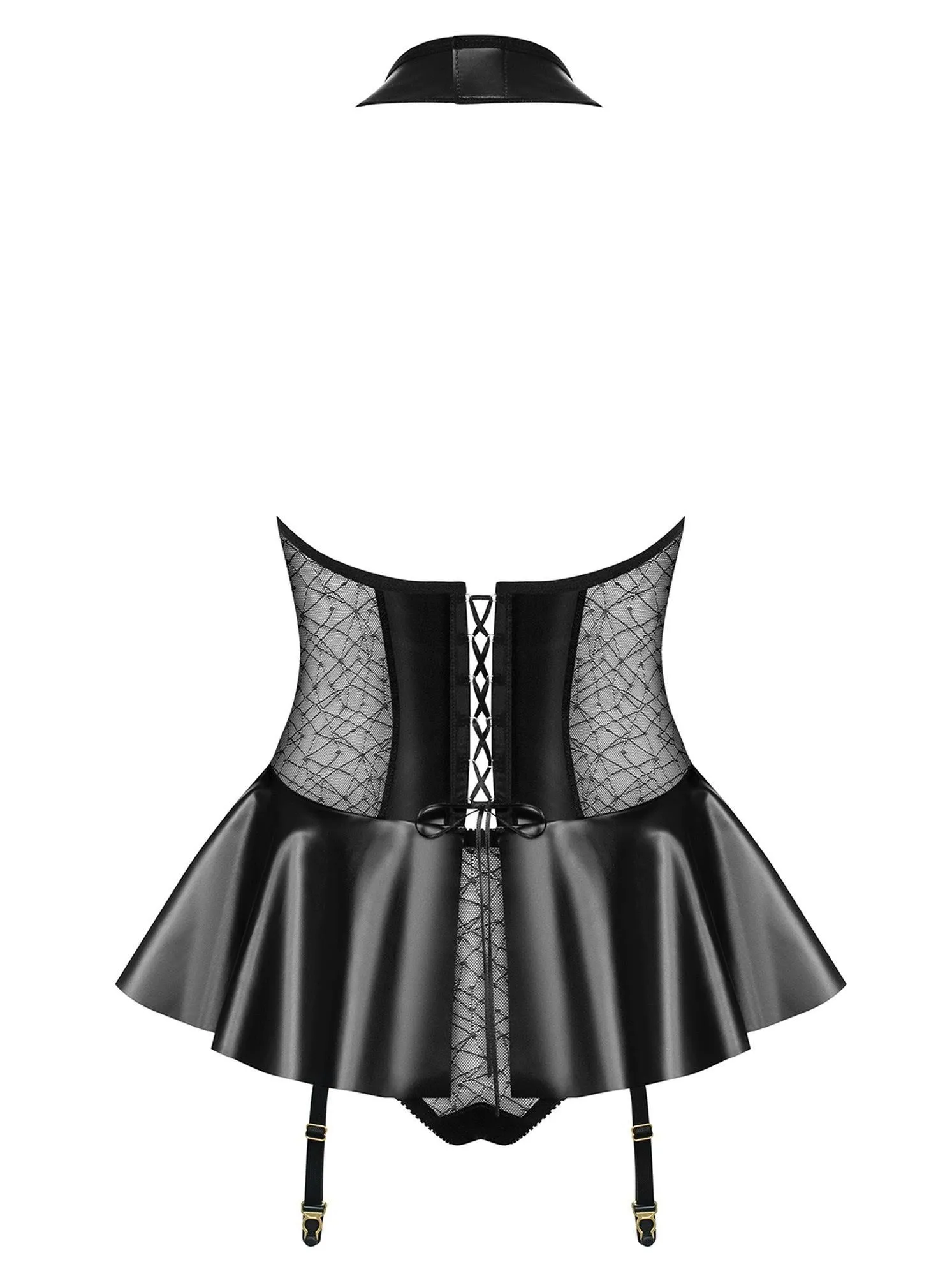 Комплект білизни Obsessive 859, L/XL (чорний)