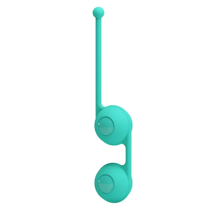 Вагинальные шарики Pretty Love Kegel Tighten Up Balls III, 17 см (мятный)
