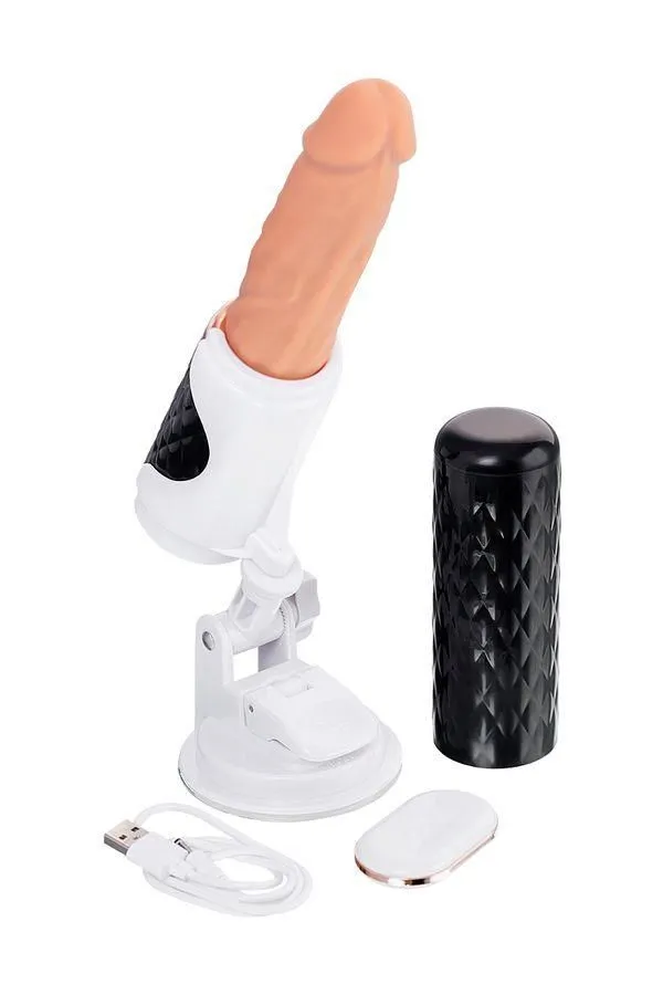 Toyfa Sekster - Maszyna erotyczna, W kolorze cielistym, 29 cm