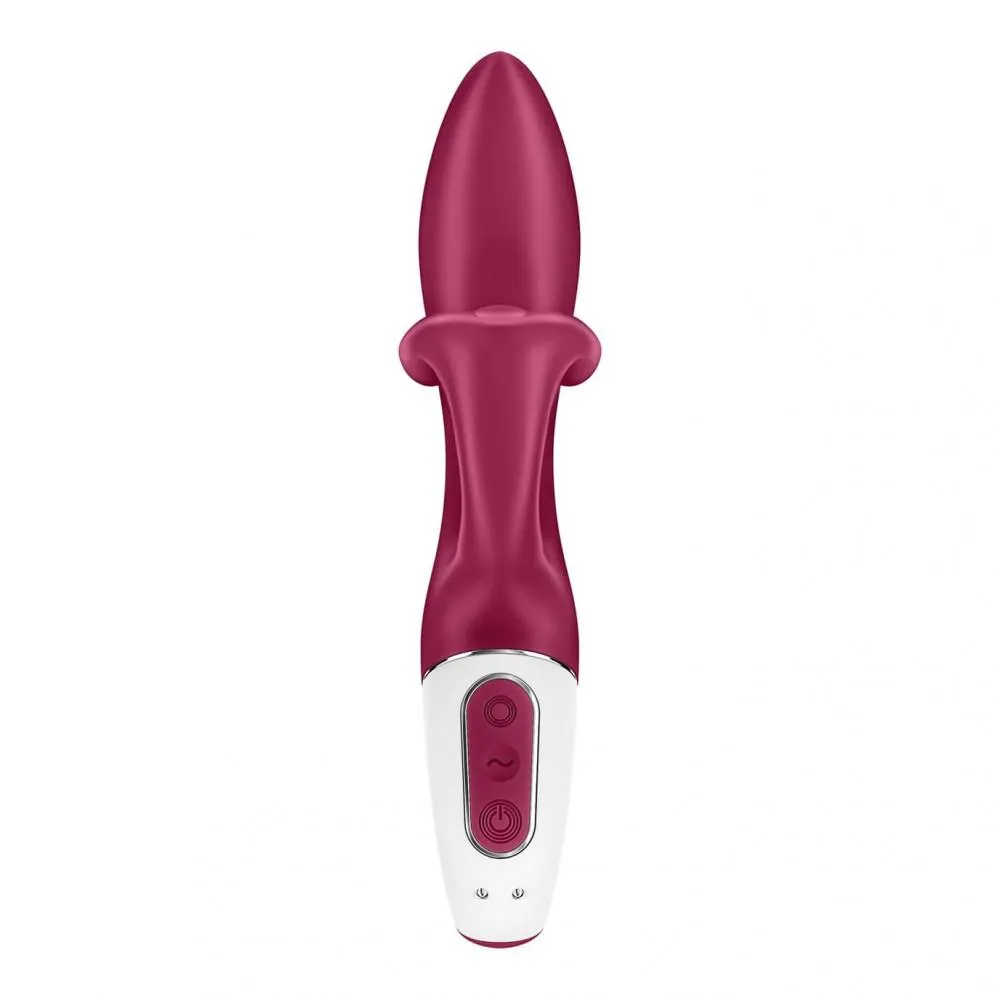 Вибратор-кролик Satisfyer Embrace Me, 20,5 см (бордовый)
