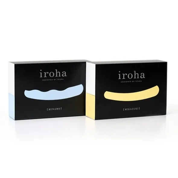 Iroha by Tenga Minamo - Wibrator, Niebieski, 17.2 cm