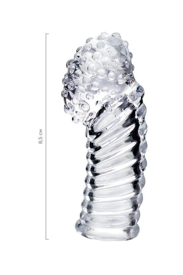 Toyfa Dale - Nakładki na palce, Przezroczysty, 8.5 cm