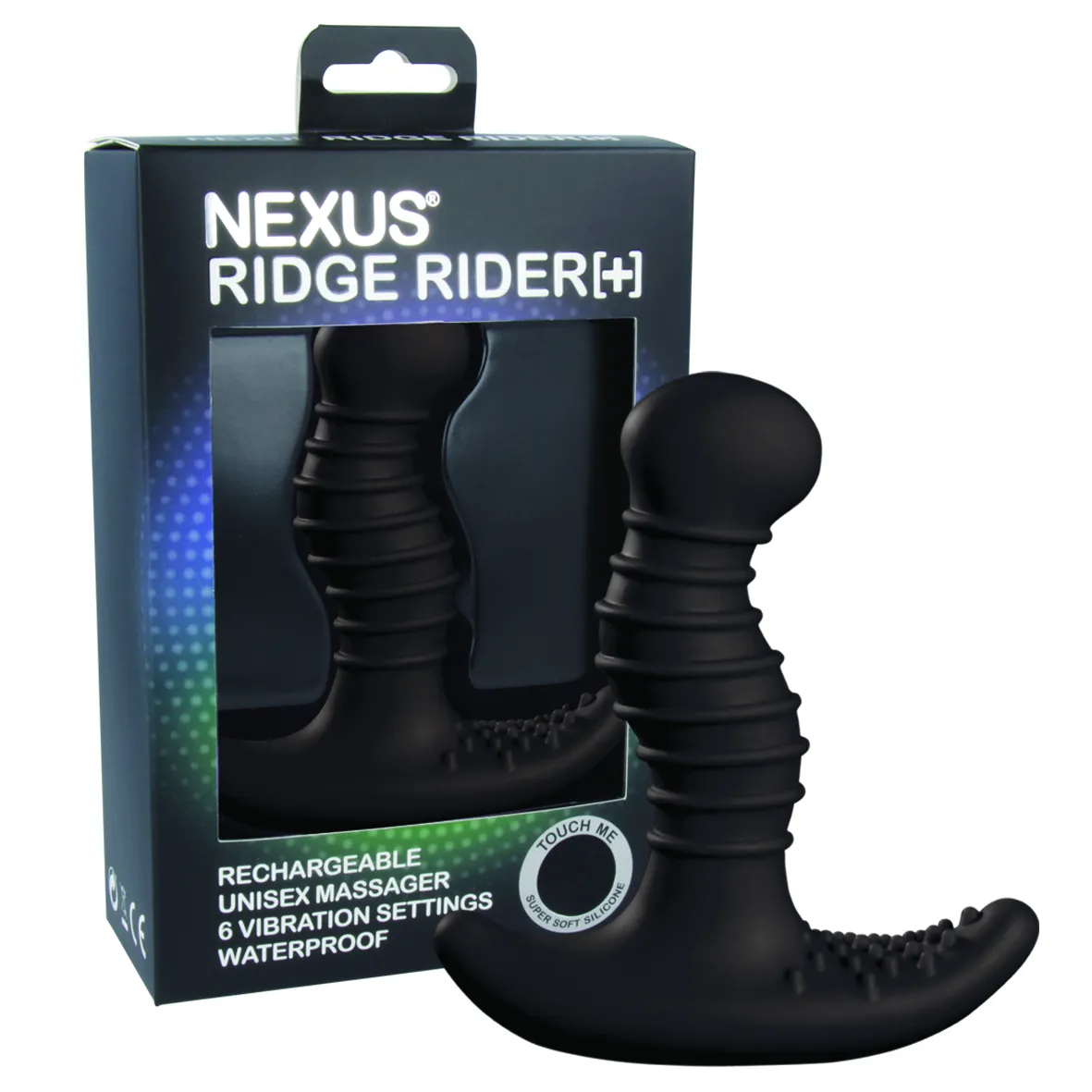 Стимулятор простаты Nexus Ridge Rider+, 12,7 см (черный)
