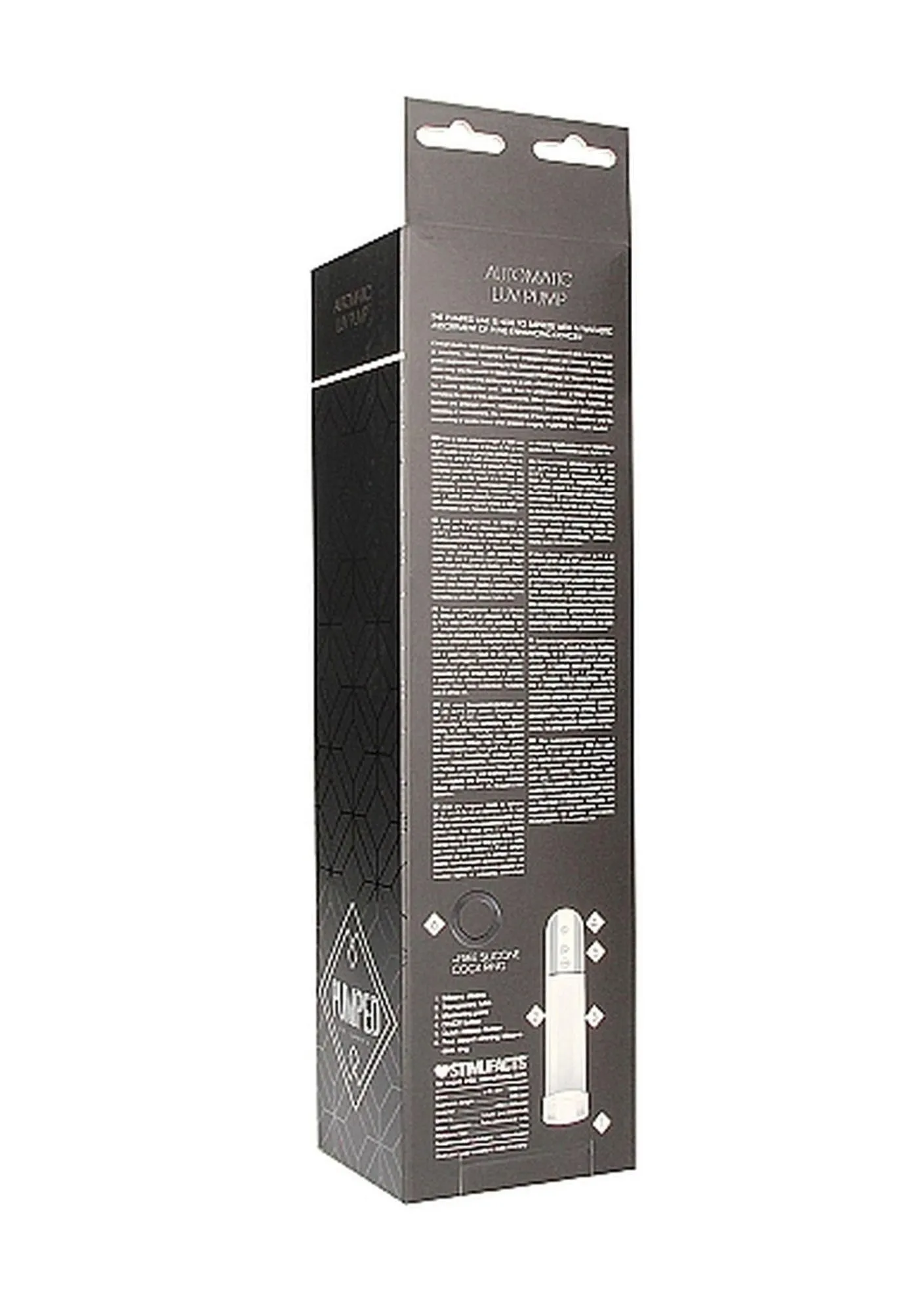 Помпа для пениса Pumped Automatic Luv Pump, 20 см (прозрачный)