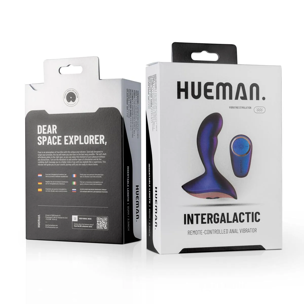 Стимулятор простаты Hueman Intergalactic Anal, 12,6 см (фиолетовый)
