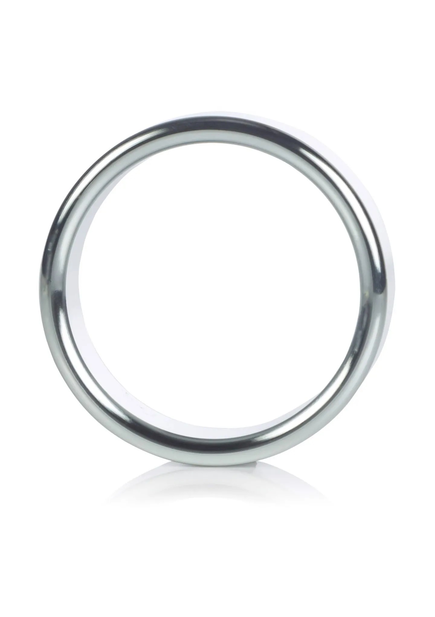 Эрекционное кольцо CalExotics Alloy Metallic Ring, 4 см (серебристый)