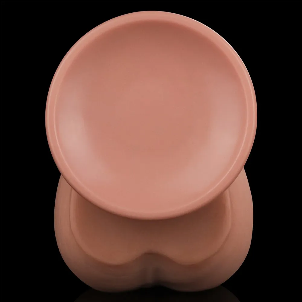 Фаллоимитатор LoveToy Sliding-Skin Dual Layer Dong, 29 см (телесный)