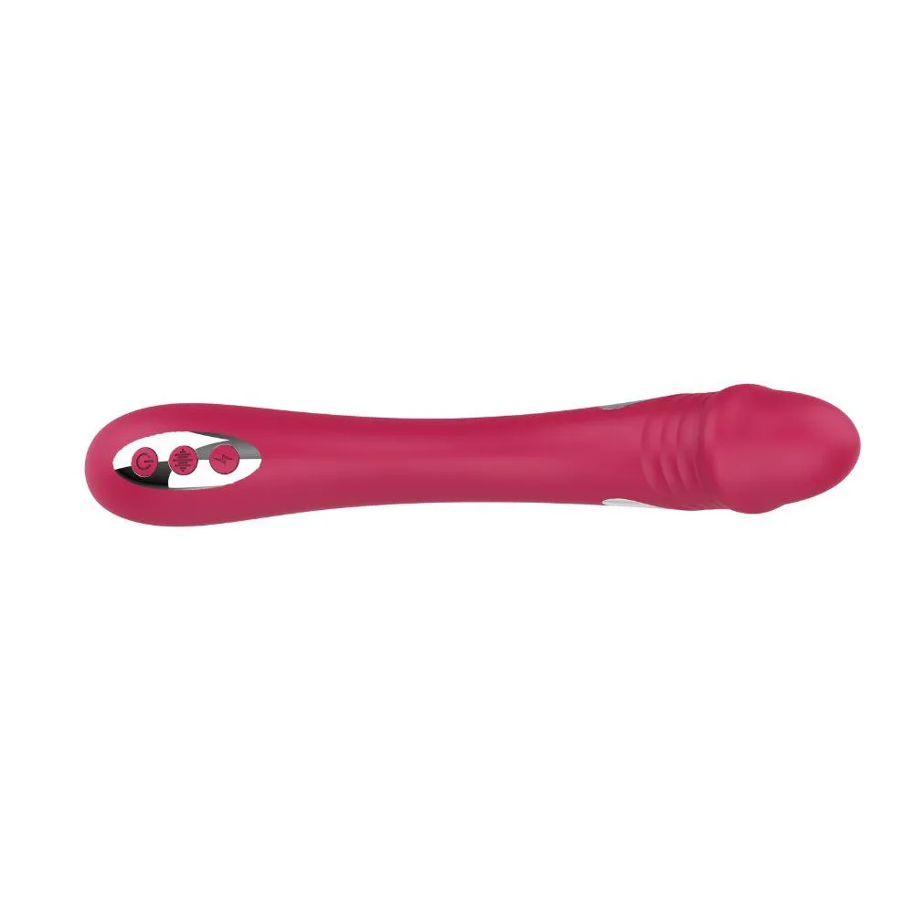 B - Series Lyla Zyra Curve Vibe - Wibrator, Różowy, 19 cm