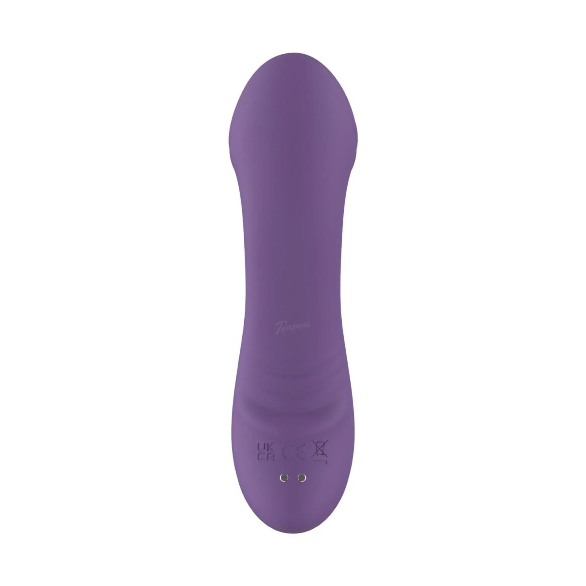 Teazers Mini Thrusting - Mini-wibrator, Fioletowy, 17.5 cm