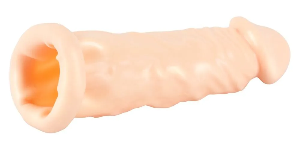 Насадка на пеніс Orion Silicone Extension, 19 см (тілесний)