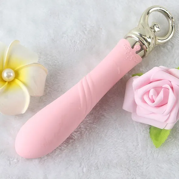 Zalo Courage Pre-Heating G-spot Massager - Wibrator, Różowy, 20, 6 cm