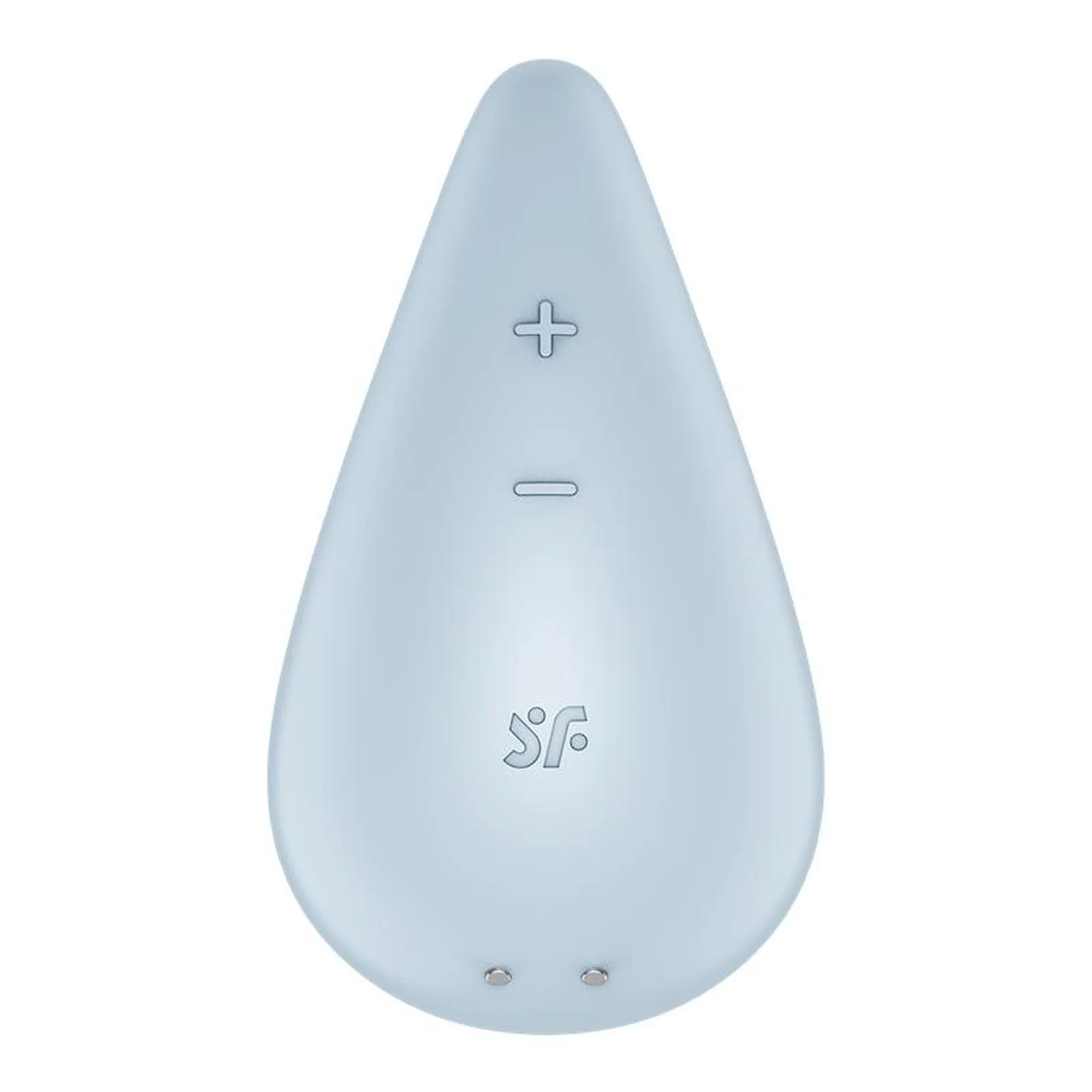 Satisfyer Dew Drop - Wibrator łechtaczkowy, Niebieski, 8.1 cm