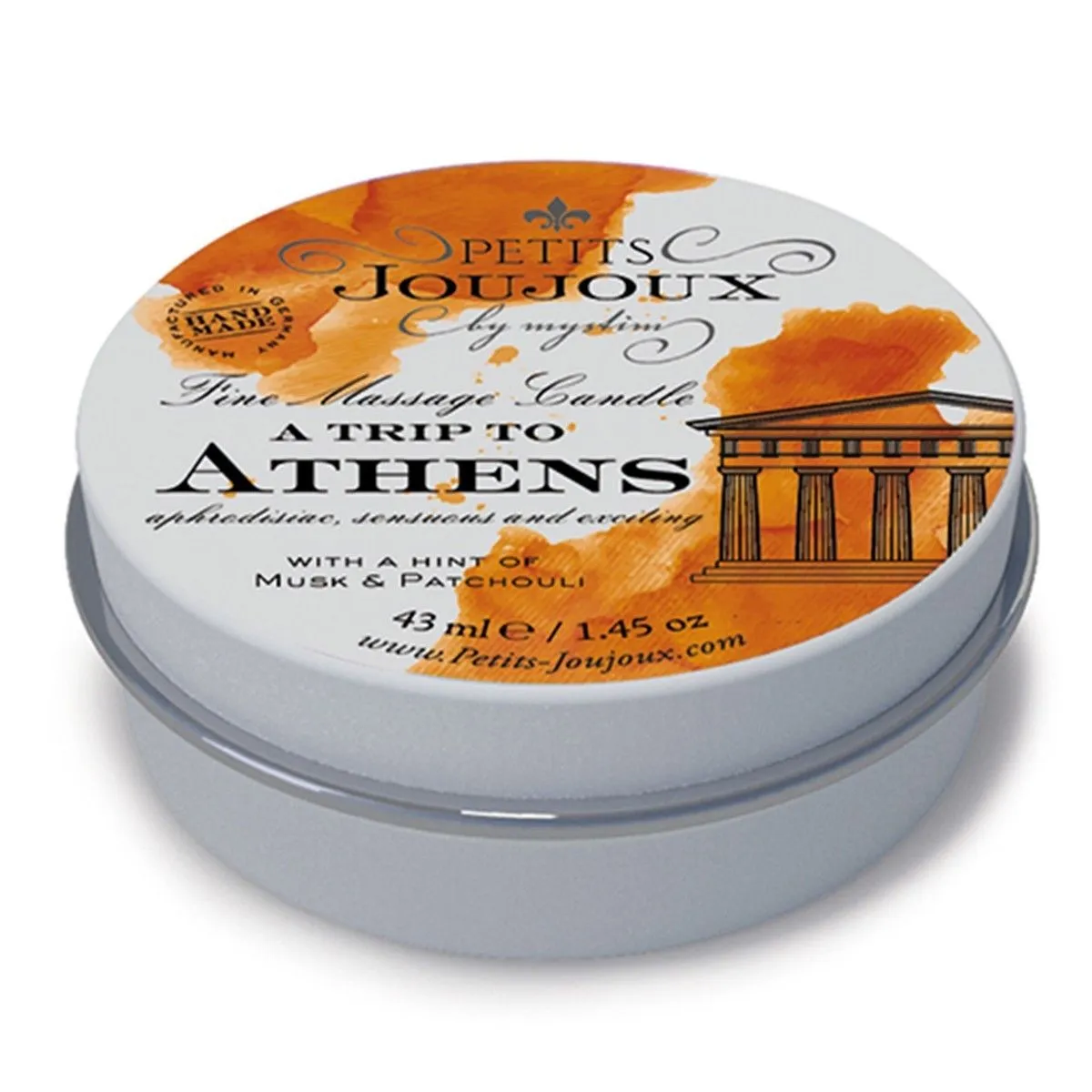 Массажная свеча Petits Joujoux A trip to Athens, 43 мл