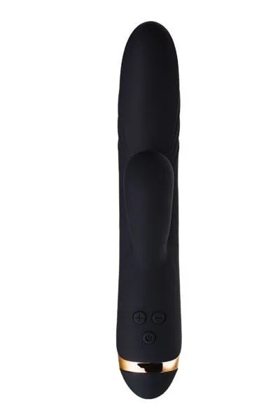 Вибратор-кролик Waname D-Splash Gulf, 22.5 см (черный)