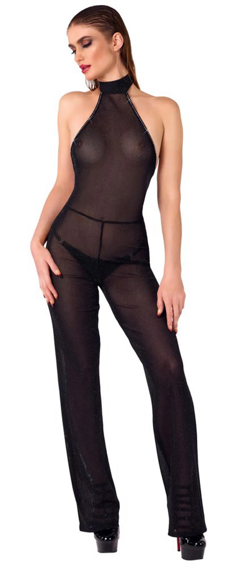 Noir Jumpsuit - Kombinezon, M