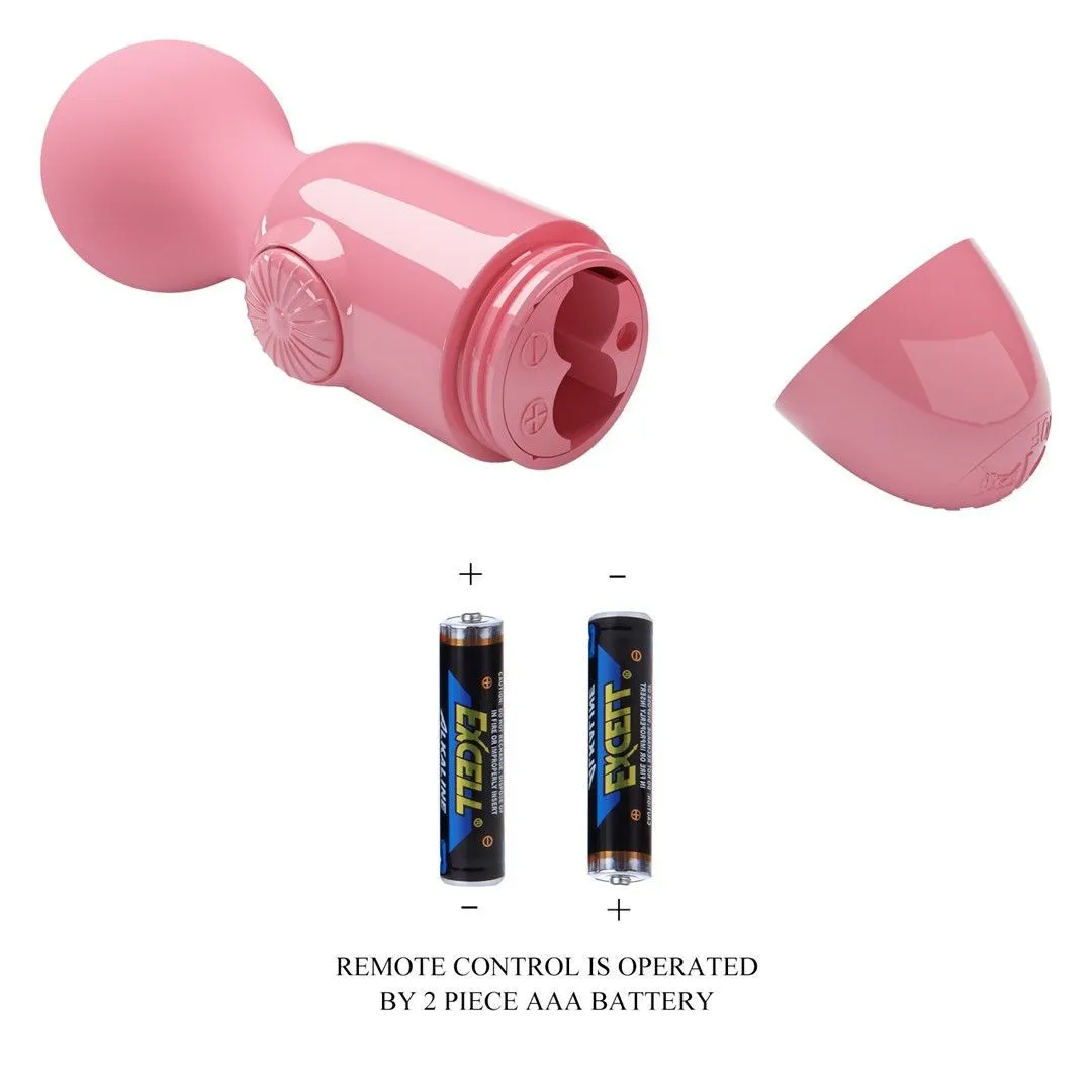 Вібромасажер Pretty Love Mini Stick Little Cute, 12 см (рожевий)