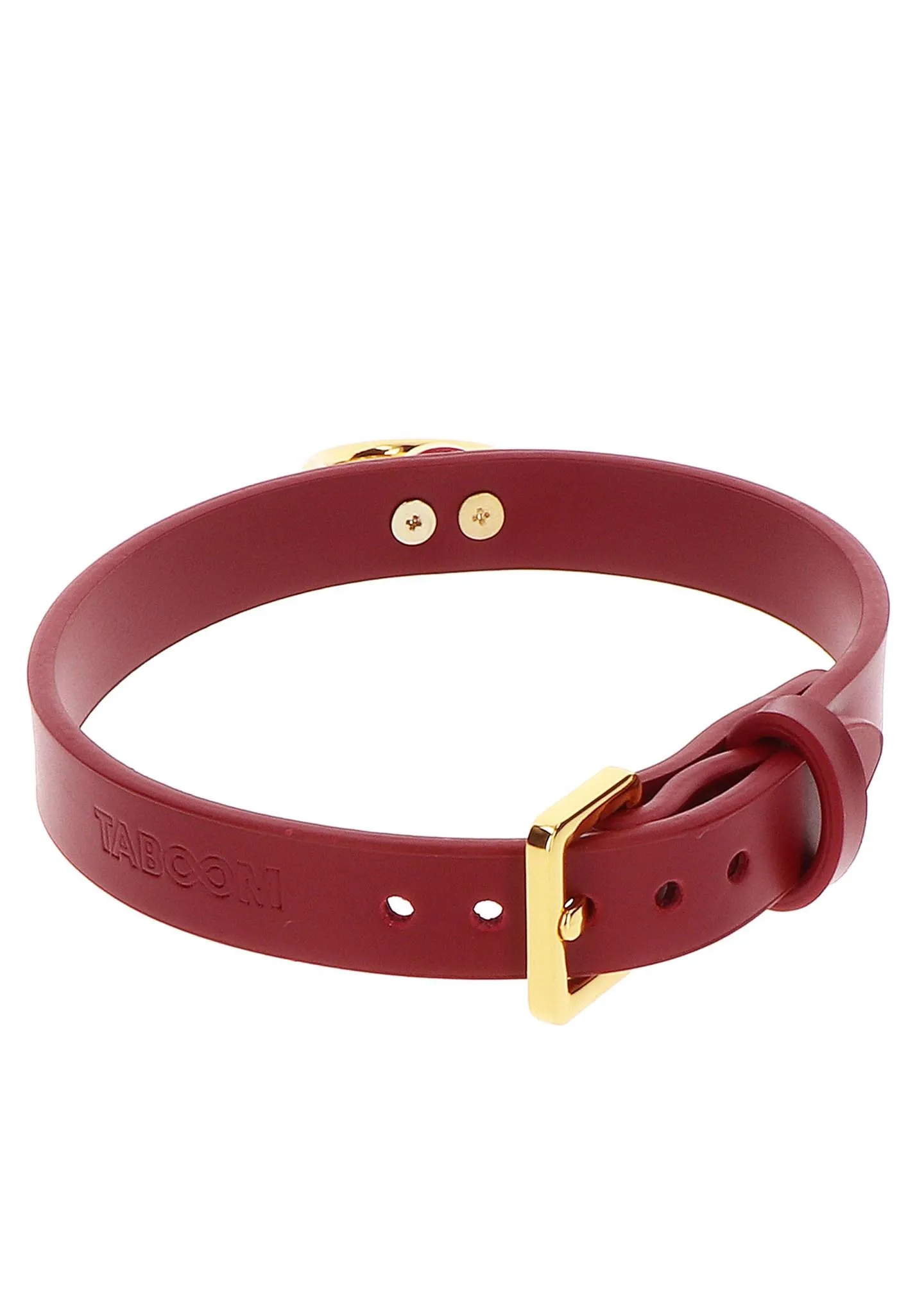 БДСМ ошейник Taboom O-Ring Collar (красный)