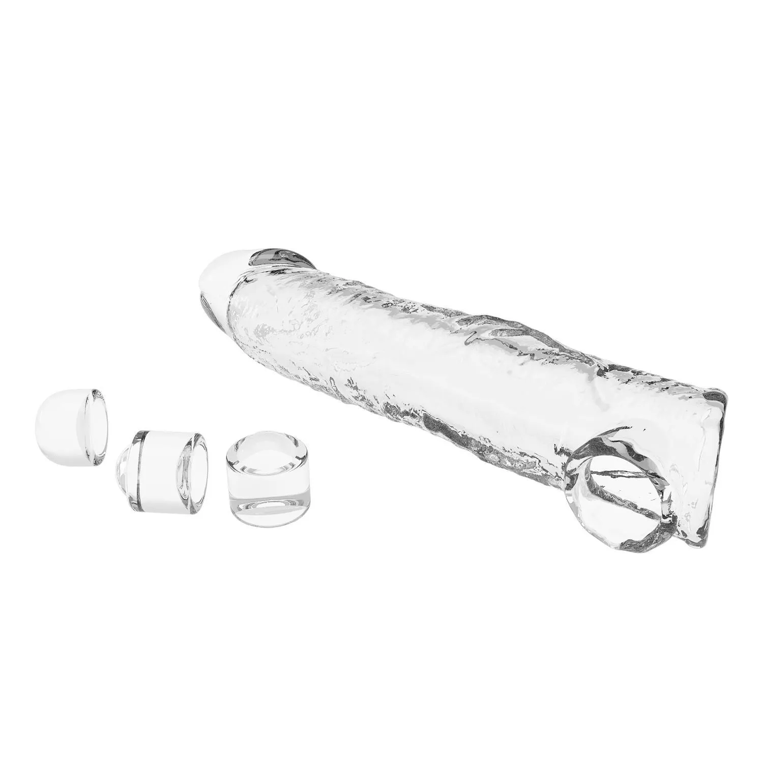 Насадка на пенис Pretty Love Extension Penis Sleeve, 26 см (прозрачный)