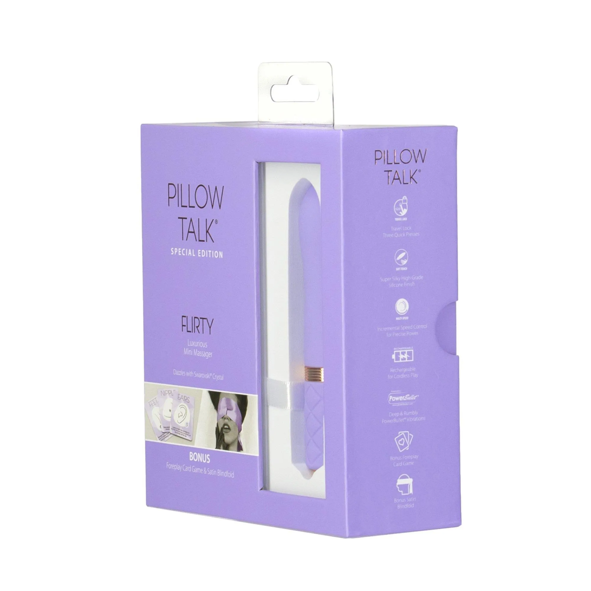 Pillow Talk Flirty Special Edition - Wibrator, Fioletowy, 11 cm