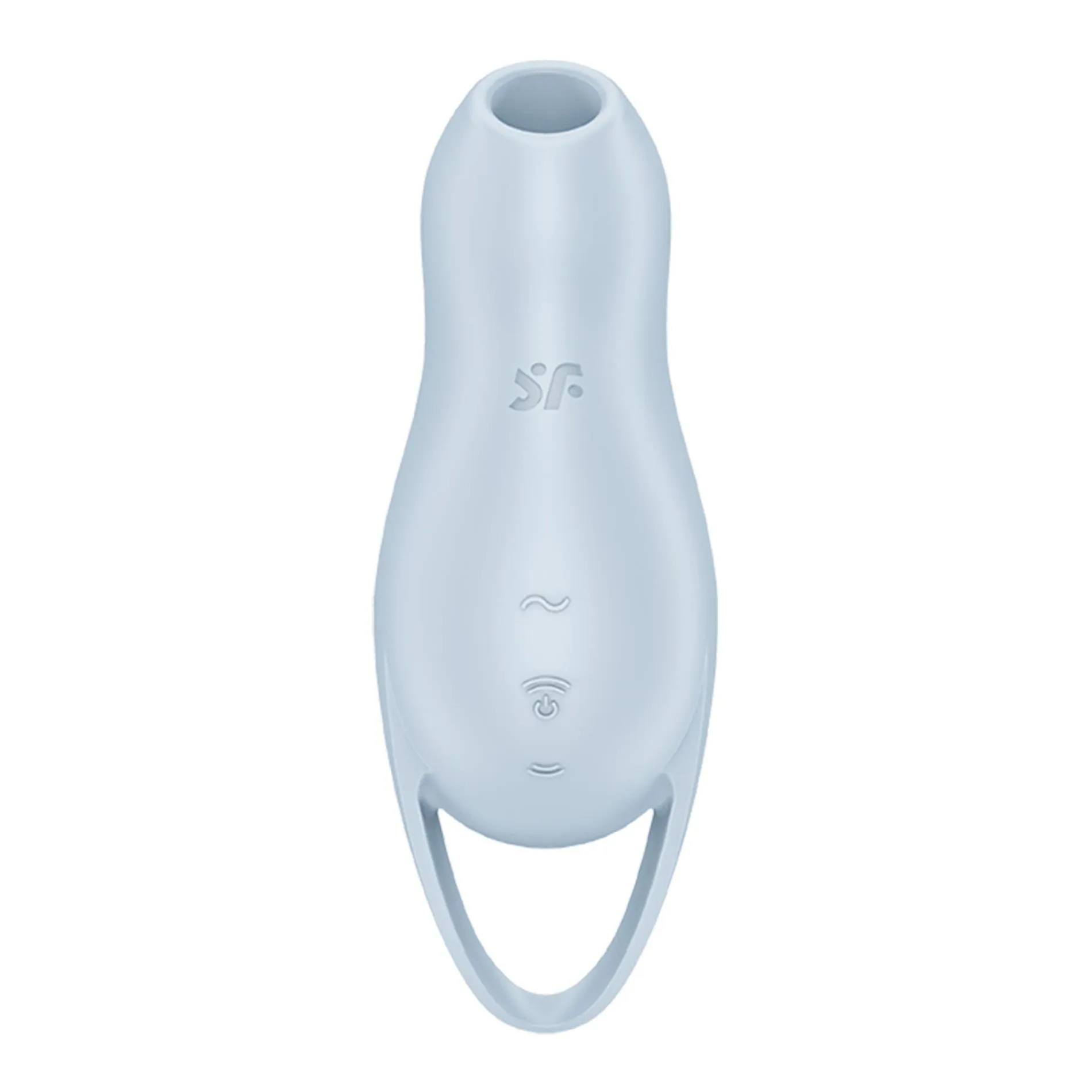 Вакуумный стимулятор клитора с вибрацией Satisfyer Pocket Pro 1 (голубой)
