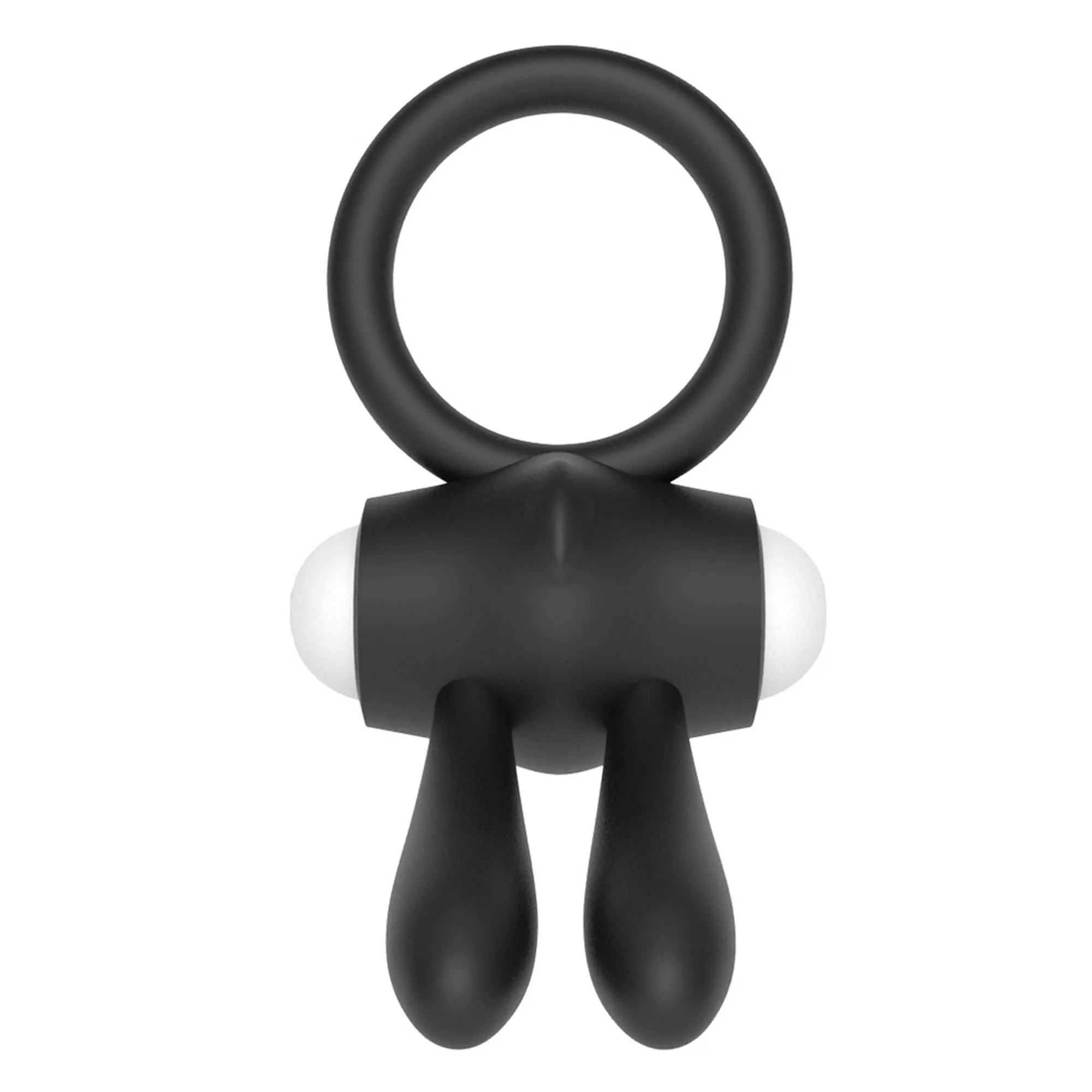 Віброкільце LoveToy Power Clit, 7,5 см (чорний)