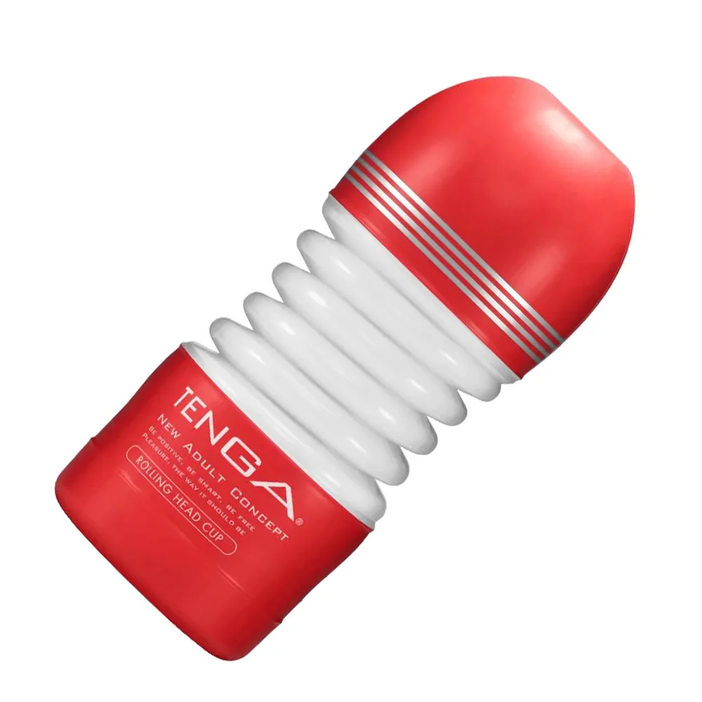 Мастурбатор Tenga Rolling Head Cup New (белый)