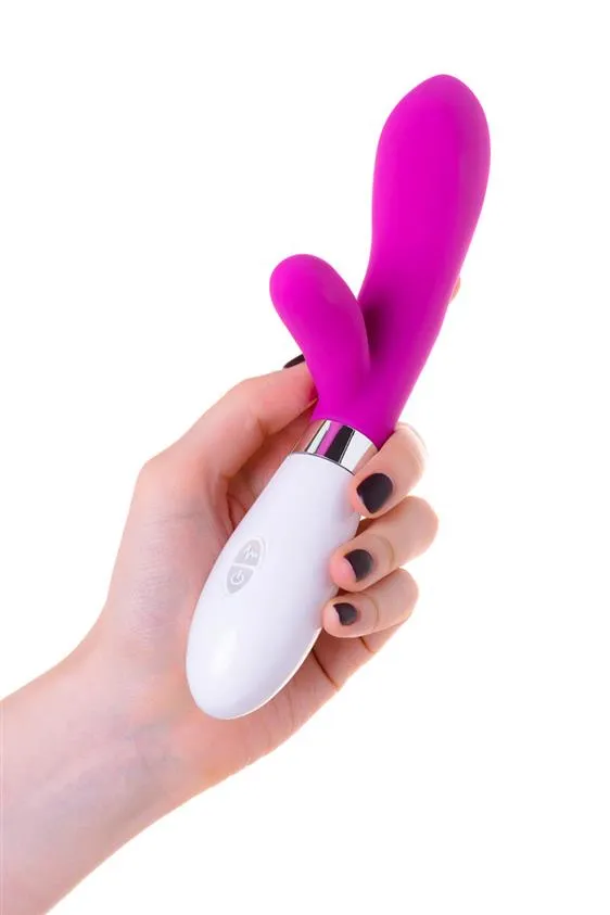 Вибратор-кролик A-Toys Mady, 20,4 см (розовый)