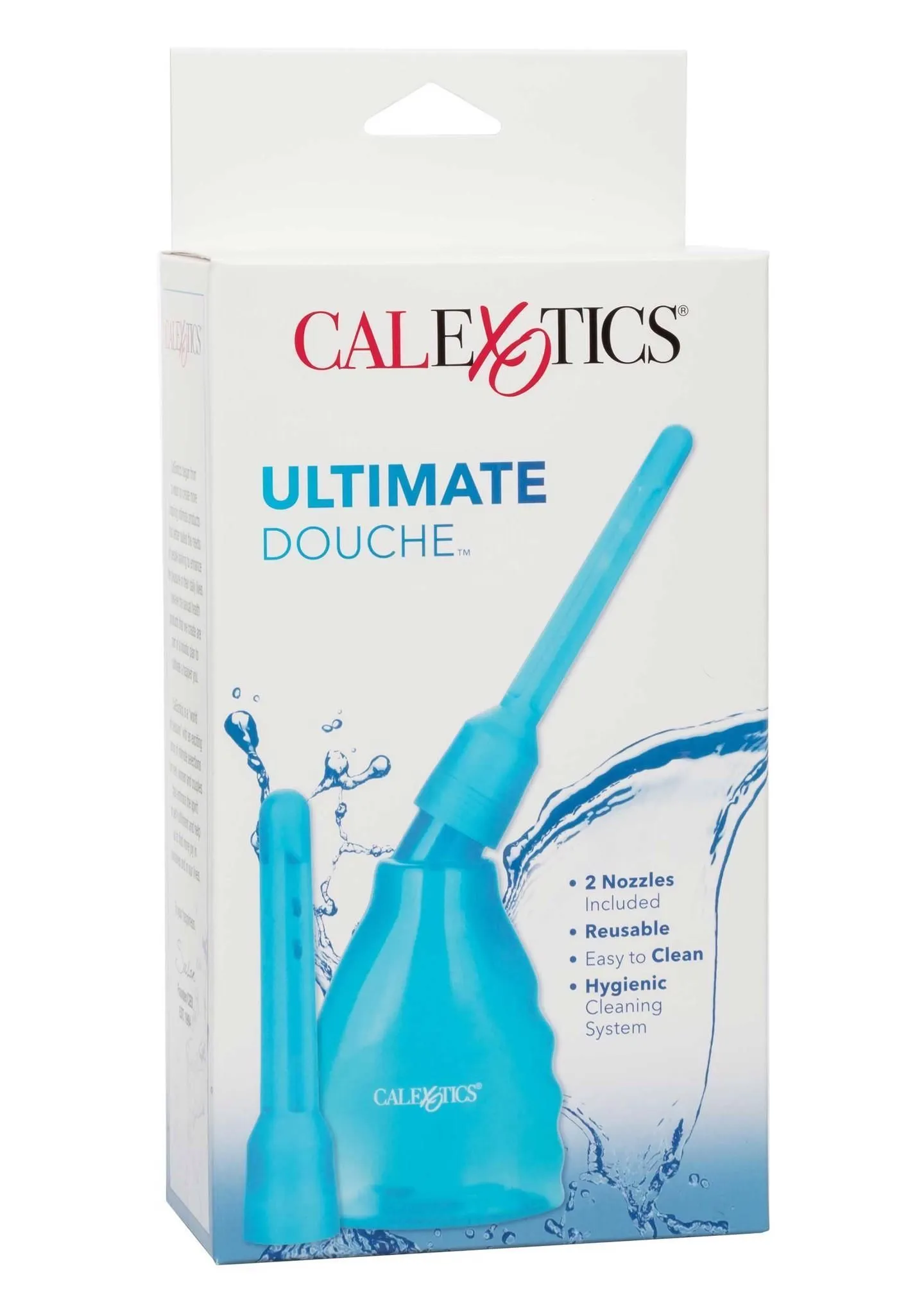 Анальний душ California Exotic Novelties Ultimate Douche, 162 мл (блакитний)