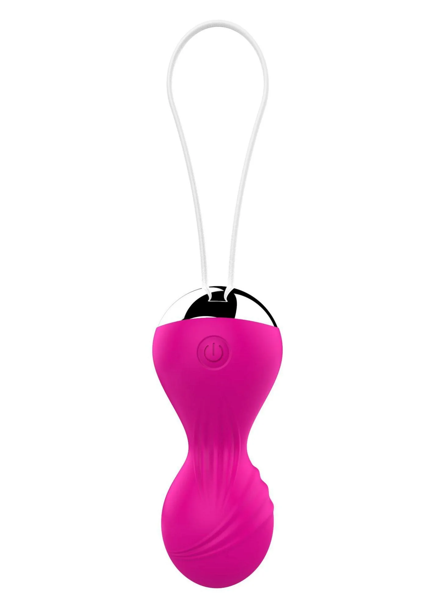 Вагинальные шарики Boss Remote Control Tighten Vibrating Egg, 8 см (розовый)