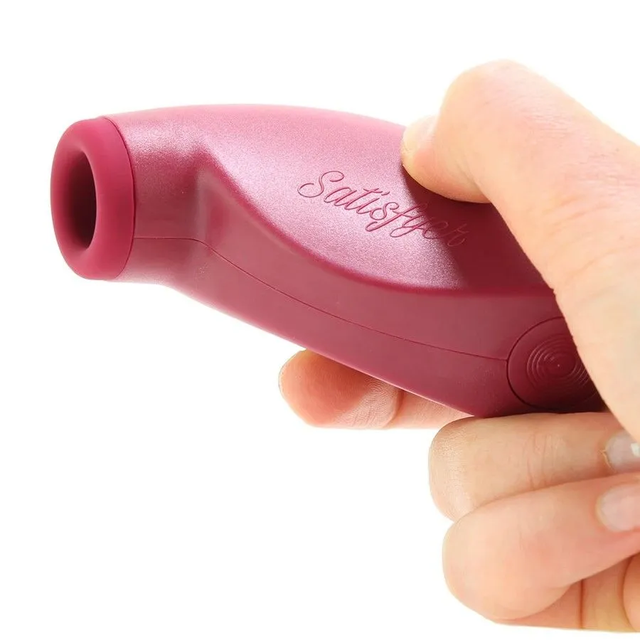 Вакуумний кліторальний стимулятор з вібрацією Satisfyer One Night Stand (пурпурний)