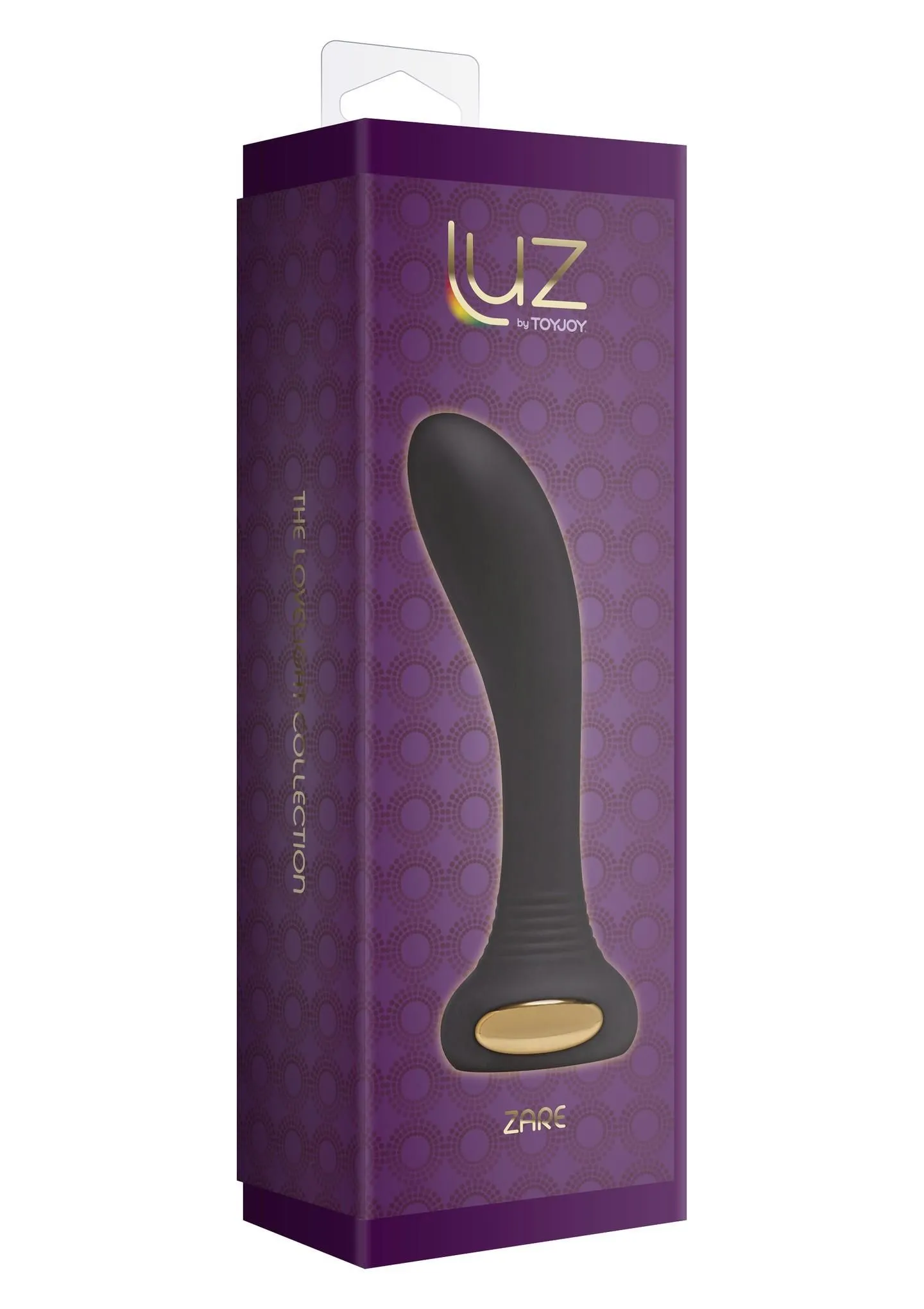 Вибратор ToyJoy Zare, 13.5 см (черный)