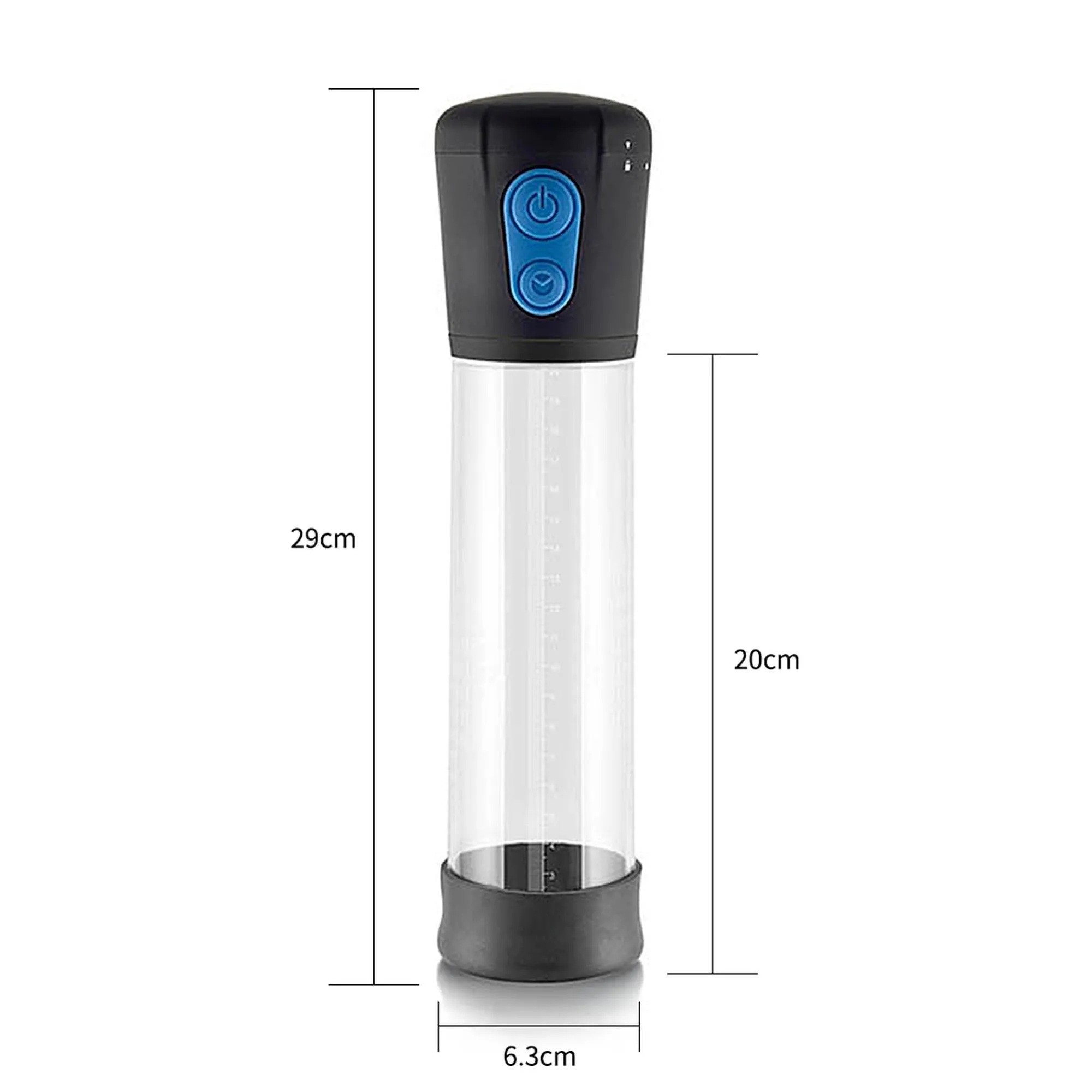 Помпа для пениса Lovetoy Maximizer Worx VX3 Auto Pro Pump, 28,5 см (черный)