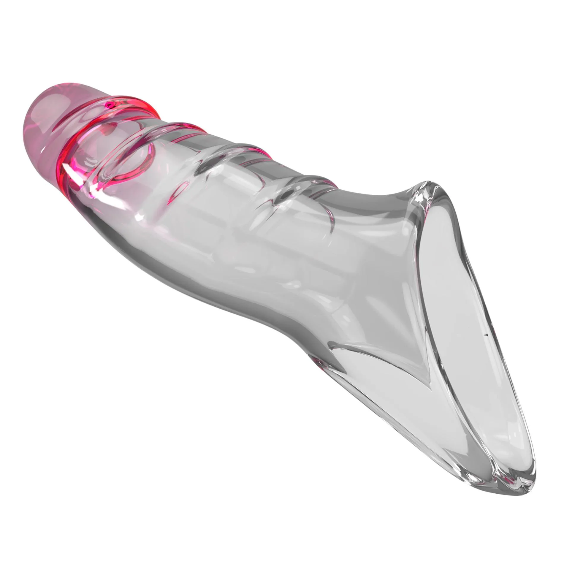 Насадка на пеніс Pretty Love Penis Sleeve Damell, 19.8 см (прозорий)
