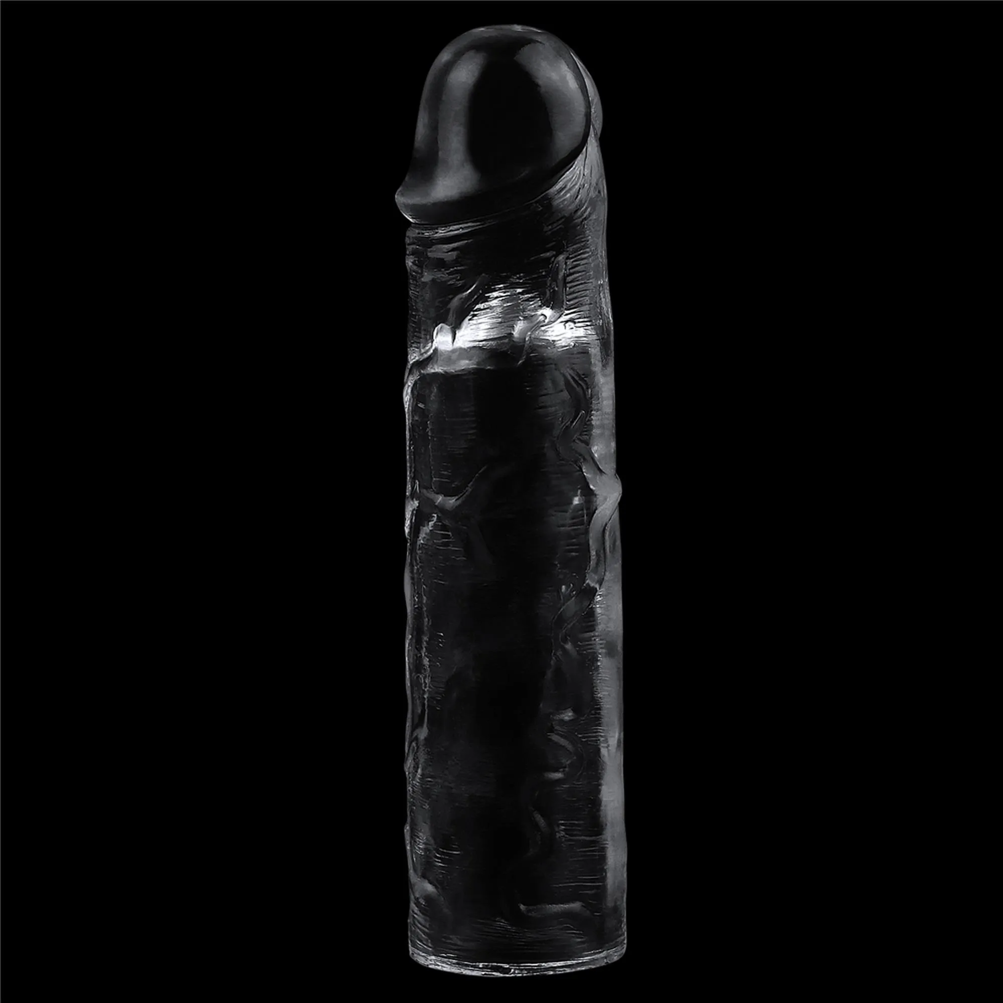 Насадка на пенис LoveToy Flawless Clear Penis Sleeve Add 2, 19 см (прозрачный)