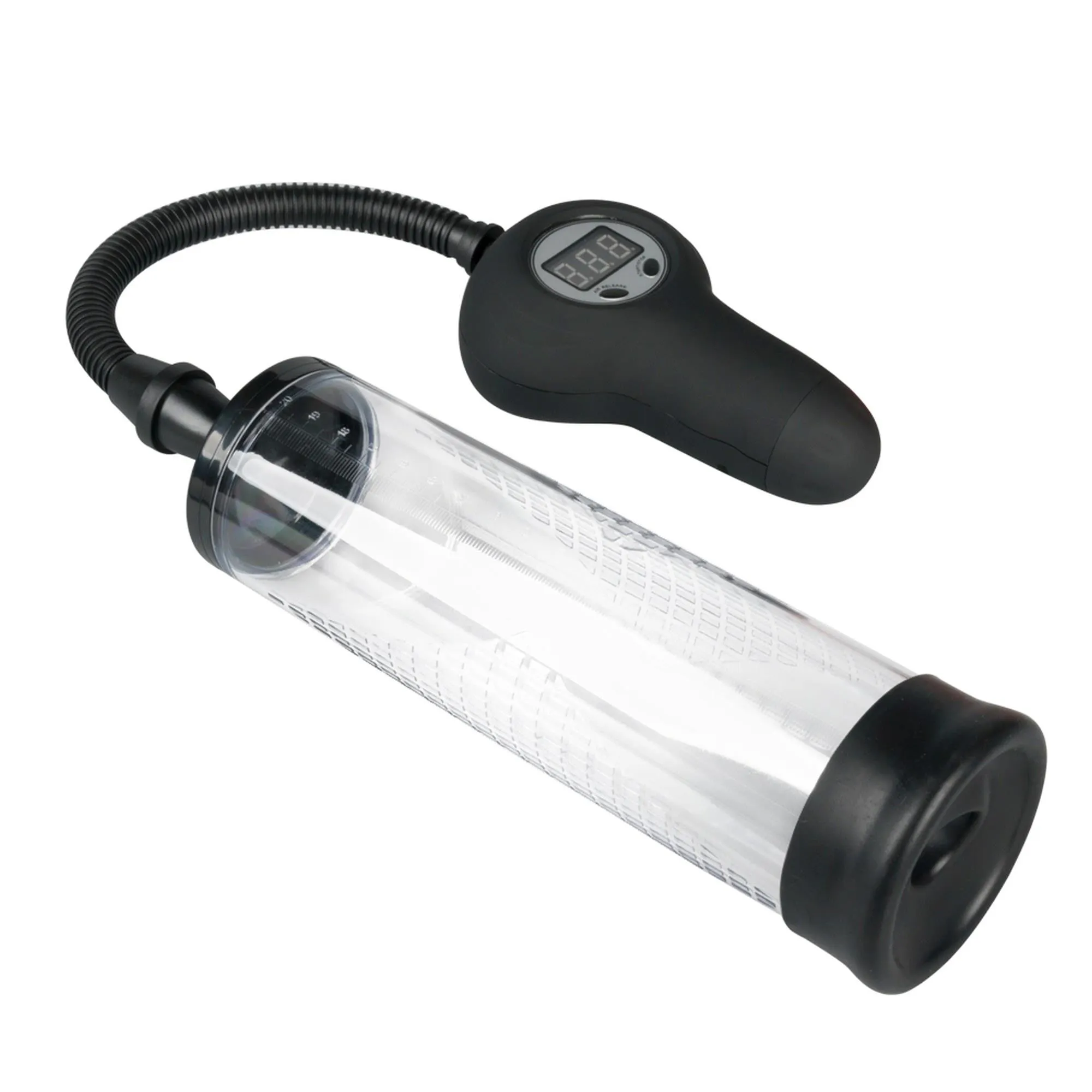 Boys of Toys Powerpump Electric Vacuum Pump Rechargeable - Pompka próżniowa do penisa B -, Przezroczysty, 22 cm