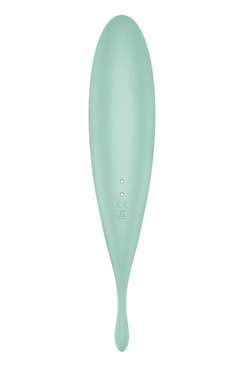 Вакуумний кліторальний стимулятор з вібрацією Satisfyer Twirling Pro+ (зелений)