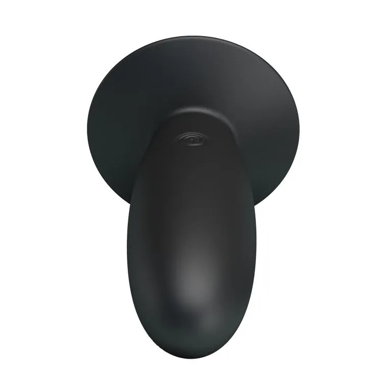 Анальная пробка Pretty Love Butt Plug Massager, 11 см (черный)