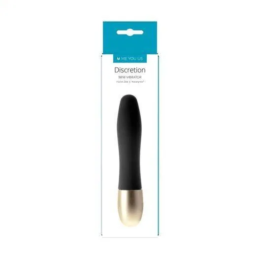 Міні вібратор Minx Discretion Bullet, 8 см (чорний)