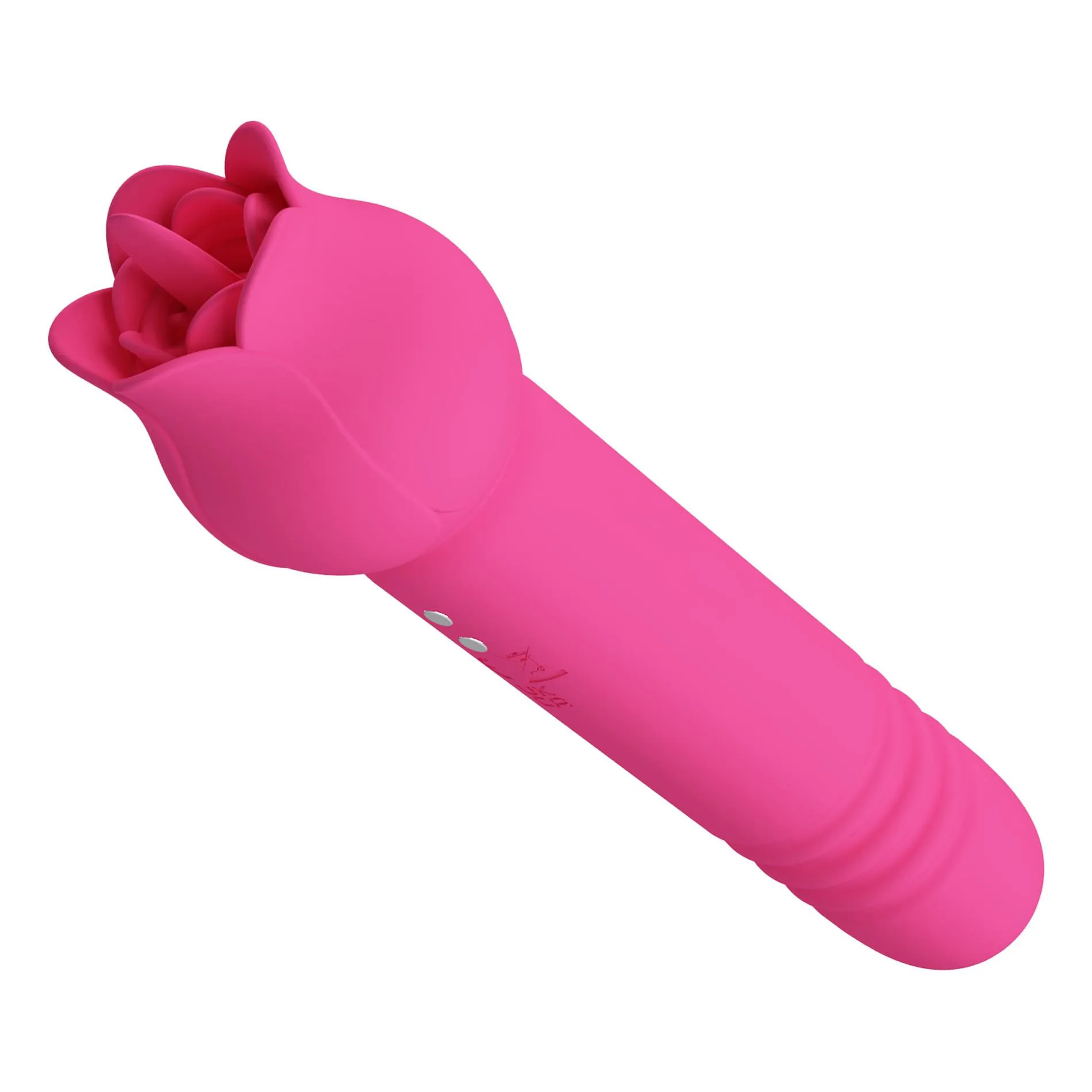 Вибратор Pretty Love Chaley Dual-End, 16.2 см (розовый)