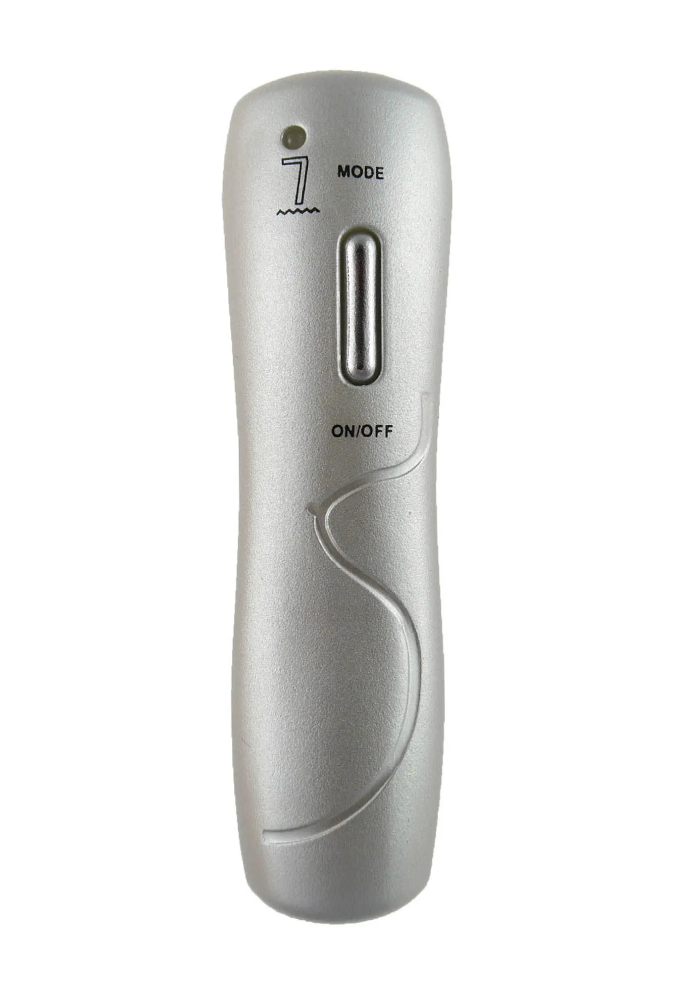 B - Series Real Saturn 7" - Wibrator, W kolorze cielistym, 21 cm