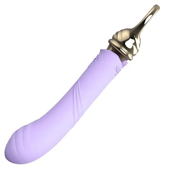 Вібратор Zalo Courage Pre-Heating G-spot Massager, 20,6 см (фіолетовий)